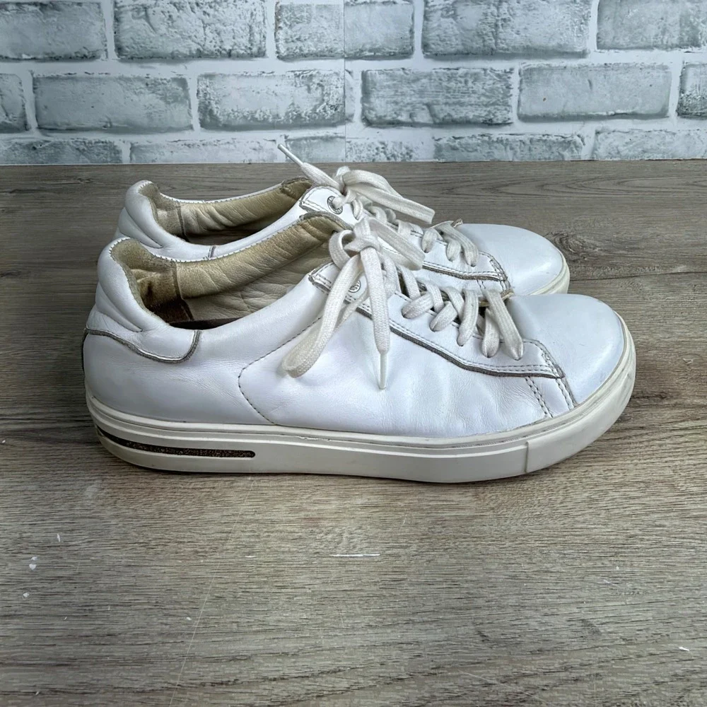 Birkenstock Bend Low Leather Sneakers White 39